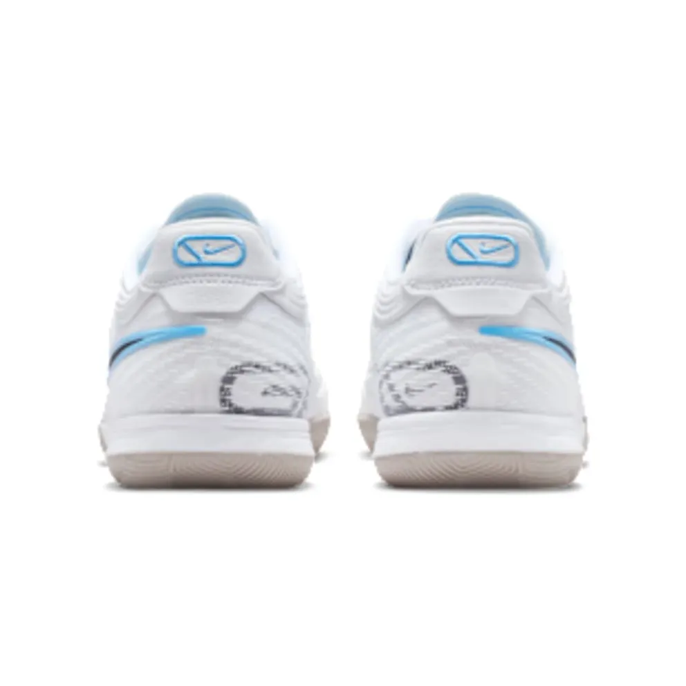 Nike Tiempo Reactgato Indoor/Court Low-Top “White/Shimmer” (HQ3159-100)