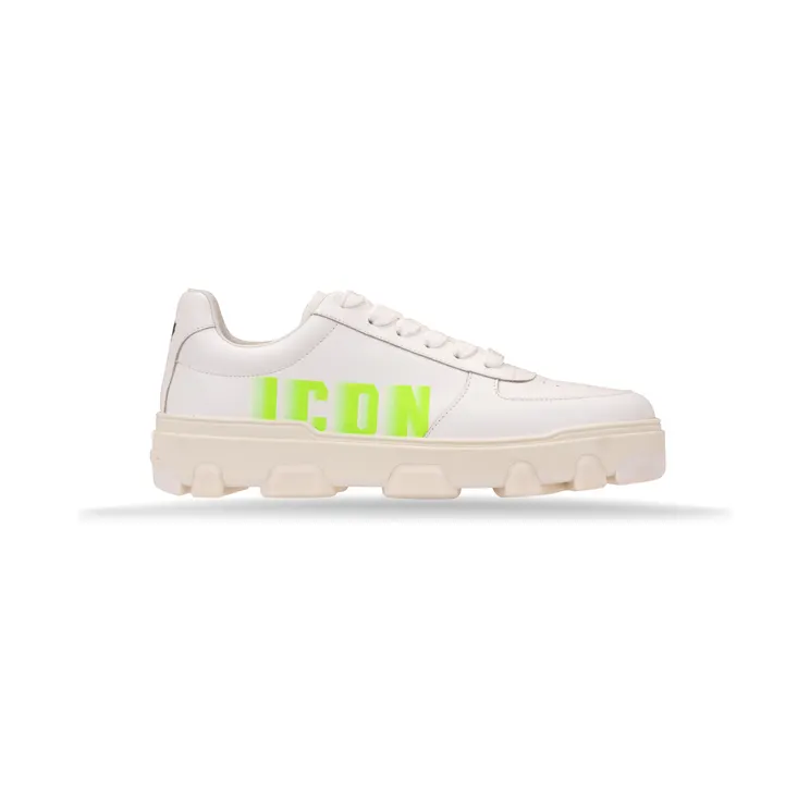 Dsquared2 Basket Fluo “White/Green Fluo” (SNM0334 M633)