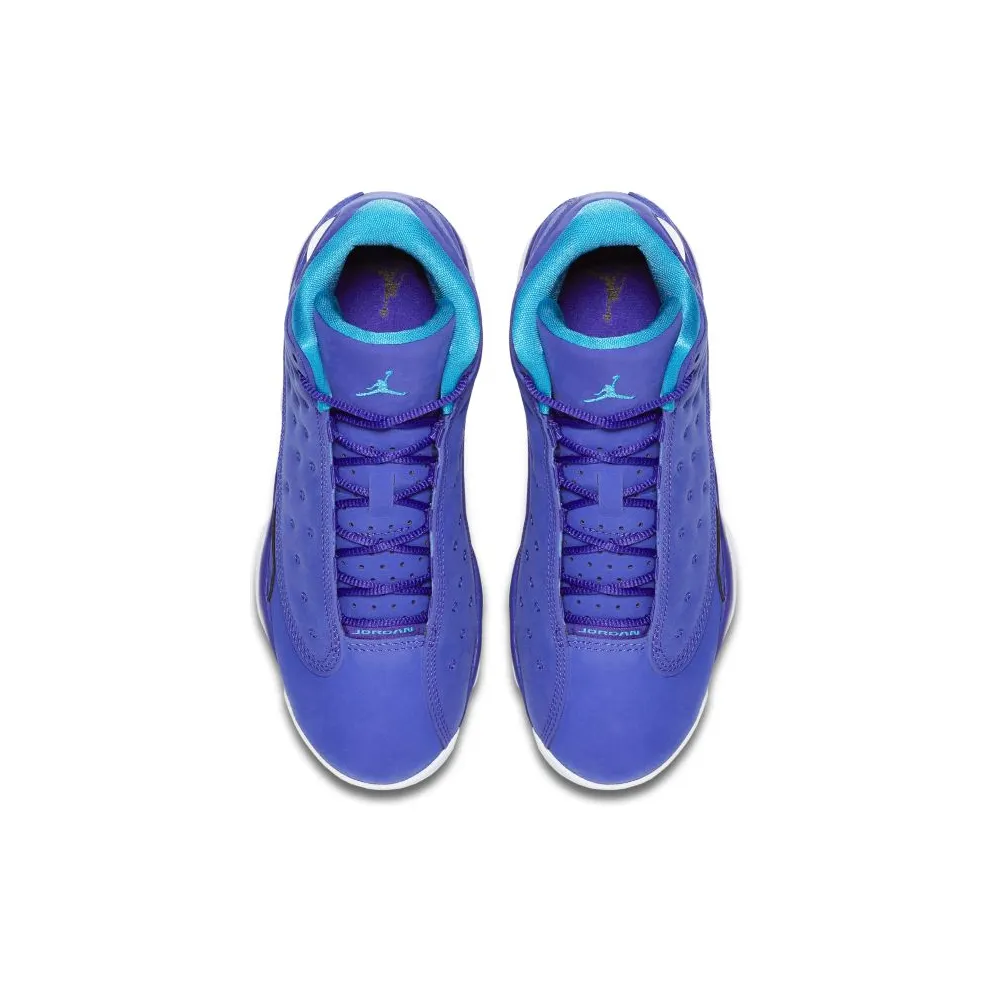 Jordan 13 Retro Hornets (GS) Varsity Purple/Orion Blue-White (824246-405)