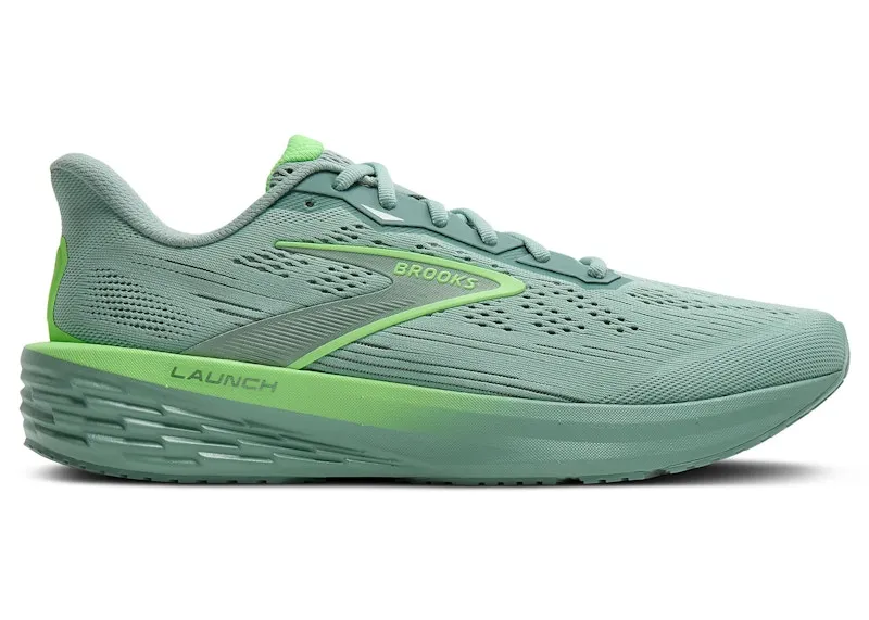 Brooks Launch 12 Grey Mist Green (110481-1D-306)