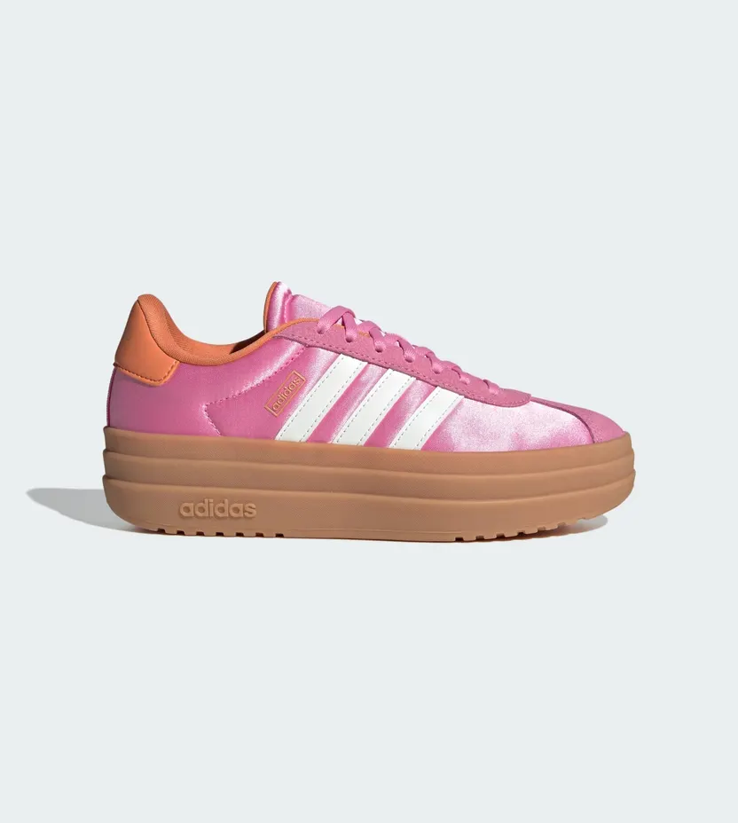 Adidas VL Court Bold Junior Bliss Pink / Off White / Dusky Orange (JQ1875)