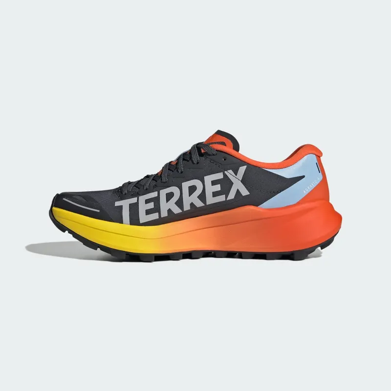 Adidas Terrex Agravic 4 Trailrunningschoenen Carbon / Grey Two / Semi Impact Orange (KK1139)