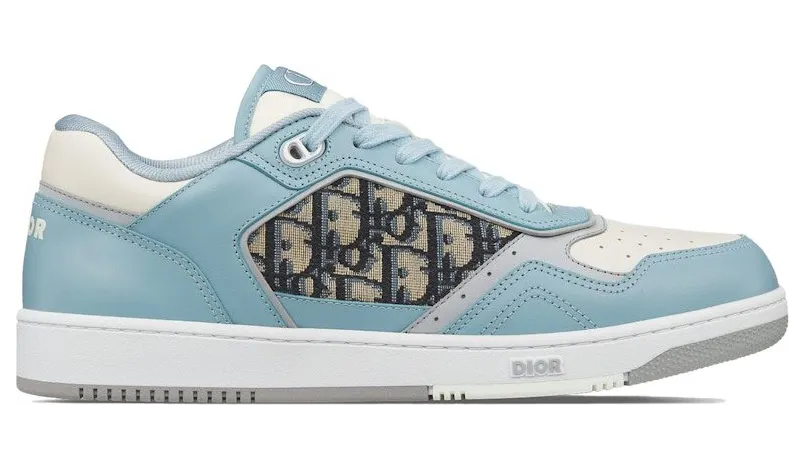 Dior B27 Low Light Blue Cream Dior Oblique Jacquard (3SN272ZIR-H526)