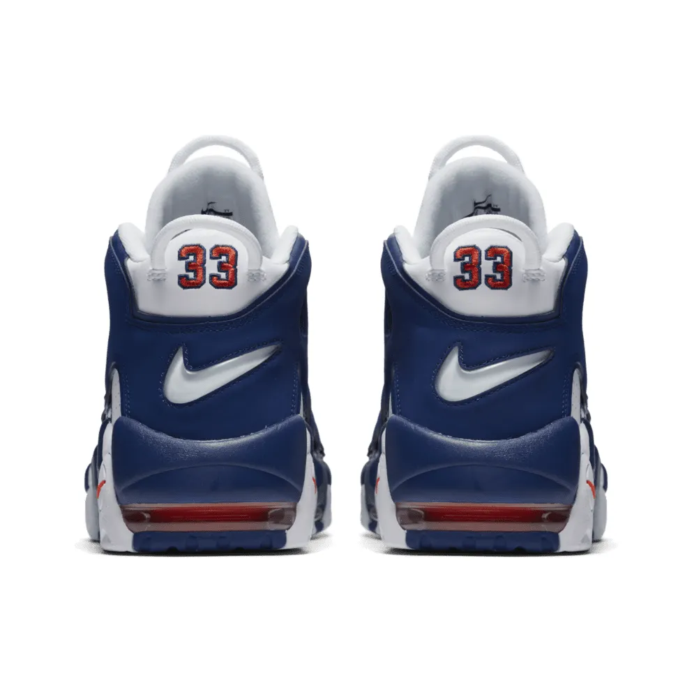Nike Air More Uptempo Knicks White/Deep Royal Blue-Team Orange (921948-101)