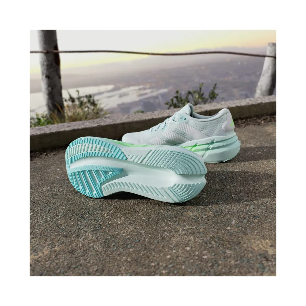 Adidas Adistar 4 Running Shoes Halo Mint / Zero Metalic / Lime Burst (JR0287)