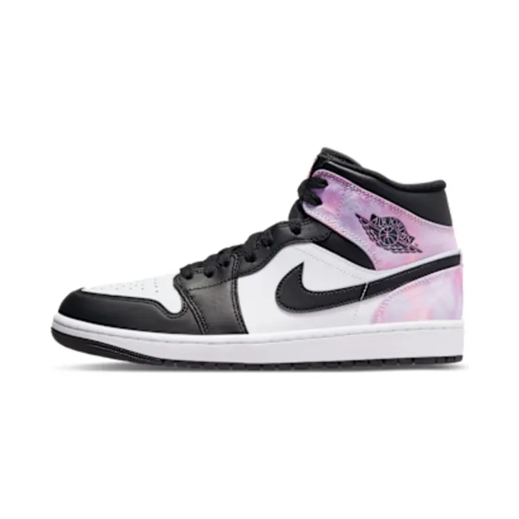 Jordan 1 Mid SE Zen Master “Black / White / Amethyst Wave / Bleached Coral” (DM1200-001)