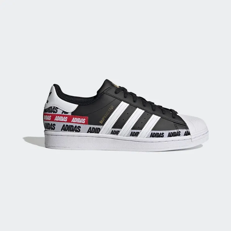adidas Superstar Core Black / Cloud White / Gold Metallic (FX5559)