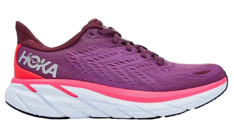 Hoka One Clifton 8 Grape Wine Beautyberry (1119394-GWBY)