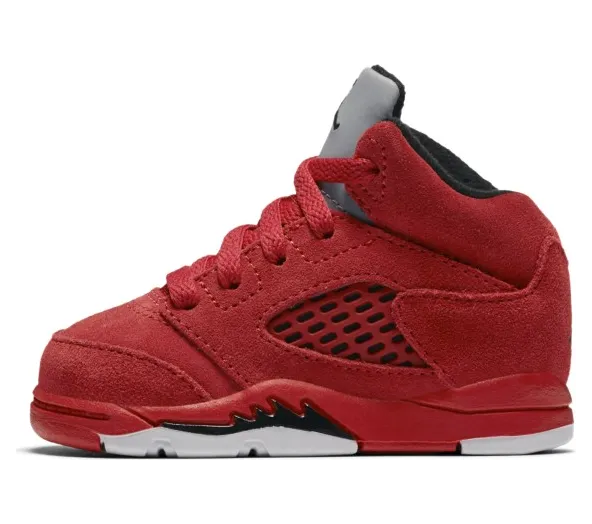 Jordan 5 Retro Red Suede (TD)