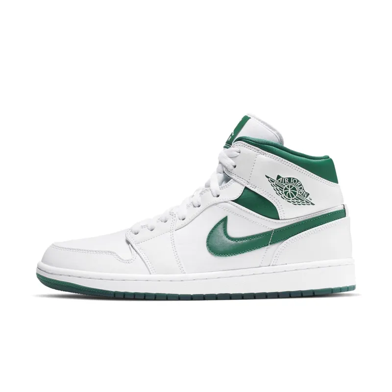 Air Jordan 1 Mid White Mystic Green (CD6759-103)