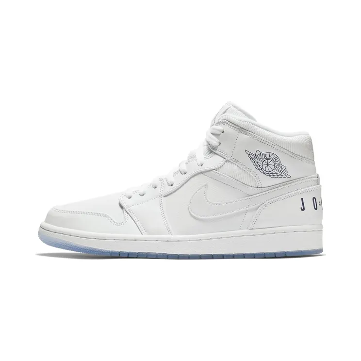 Jordan 1 Mid Pure White