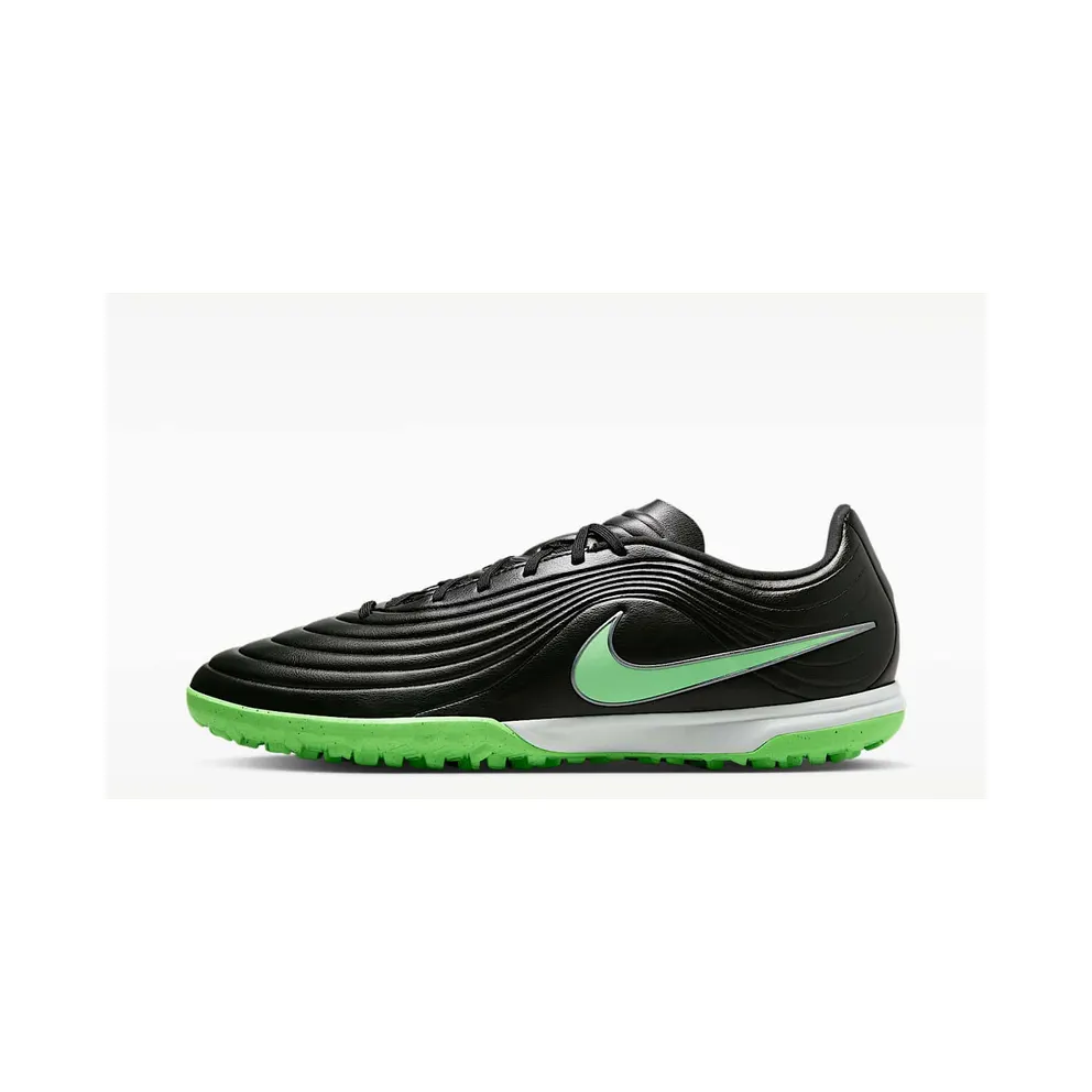 Nike Tiempo Maestro Academy Turf Low-Top “Black/Black/Illusion Green” (IB4484-001)