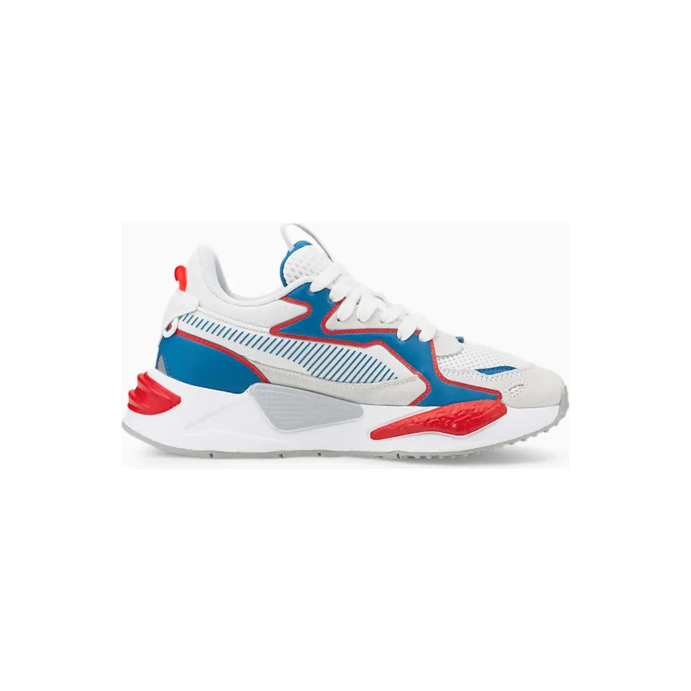 PUMA Rs-Z Outline Youth White/Vallarta Blue/High Risk Red (384723-01)
