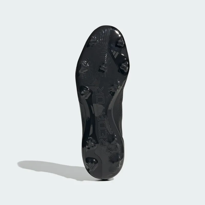 adidas Predator League Laceless FG Core Black Carbon Gold Metallic (IF6334)