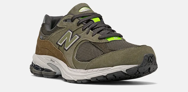 New Balance 2002R Camo Green Nettle Green Camo Green/Nettle Green (ML2002RG)