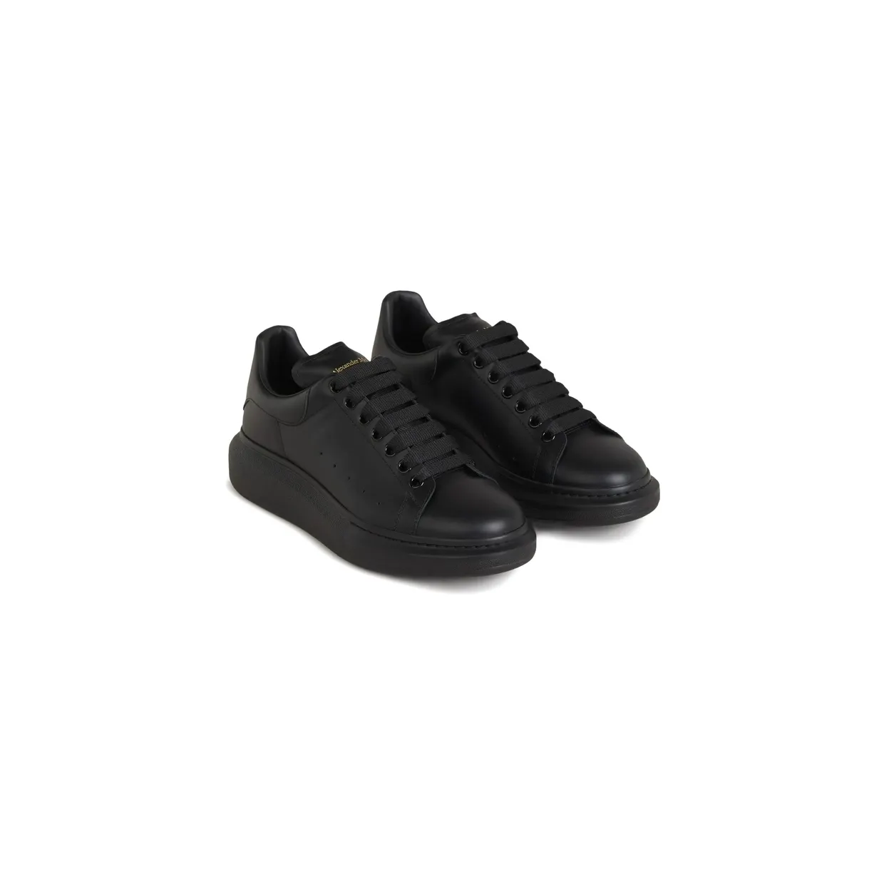 Alexander Mcqueen Oversize Leather “Black” (553680 WWAAN 1002) (3)