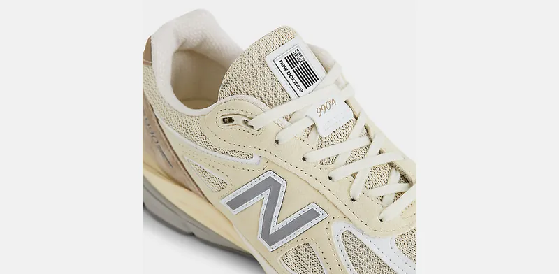 New Balance 990v4 MiUSA Limestone (U990TE4)