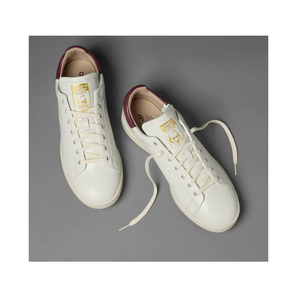 adidas Stan Smith Lux Off White / Cream White / Collegiate Burgundy (HQ6786)