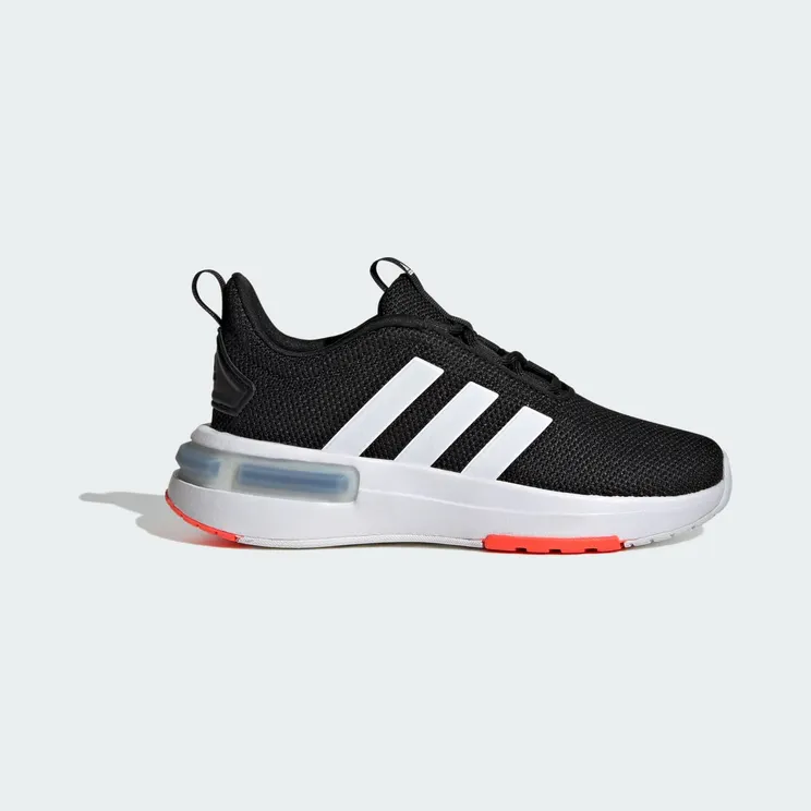 adidas Racer TR23 Shoes Kids “Core Black / Cloud White / Solar Red” (ID0334)