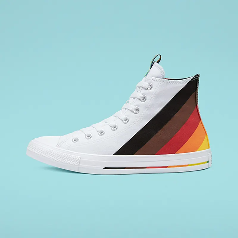 Converse Chuck Taylor All-Star Hi Pride White (2020) White/University Red (167758C)