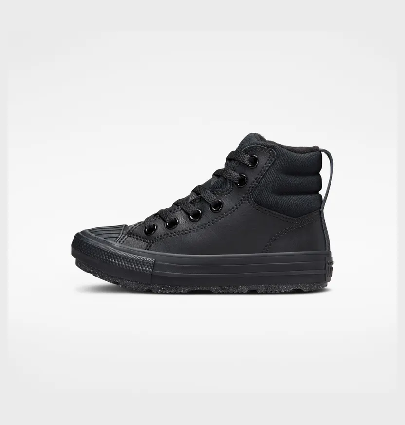 Converse Chuck Taylor All Star Berkshire Boot Leather Zwart/zwart/iron Grey