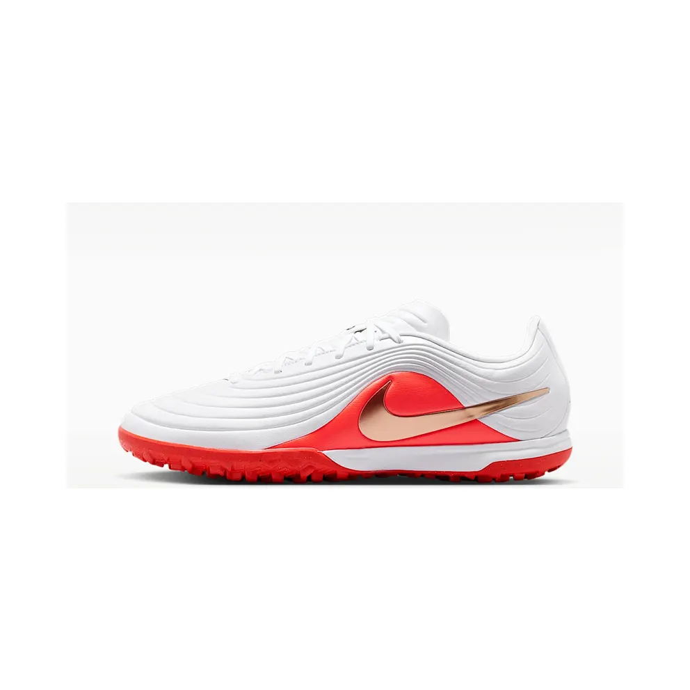 Nike Tiempo Maestro Academy Turf Low-Top “White/Bright Crimson/Blur” (IB4484-100)