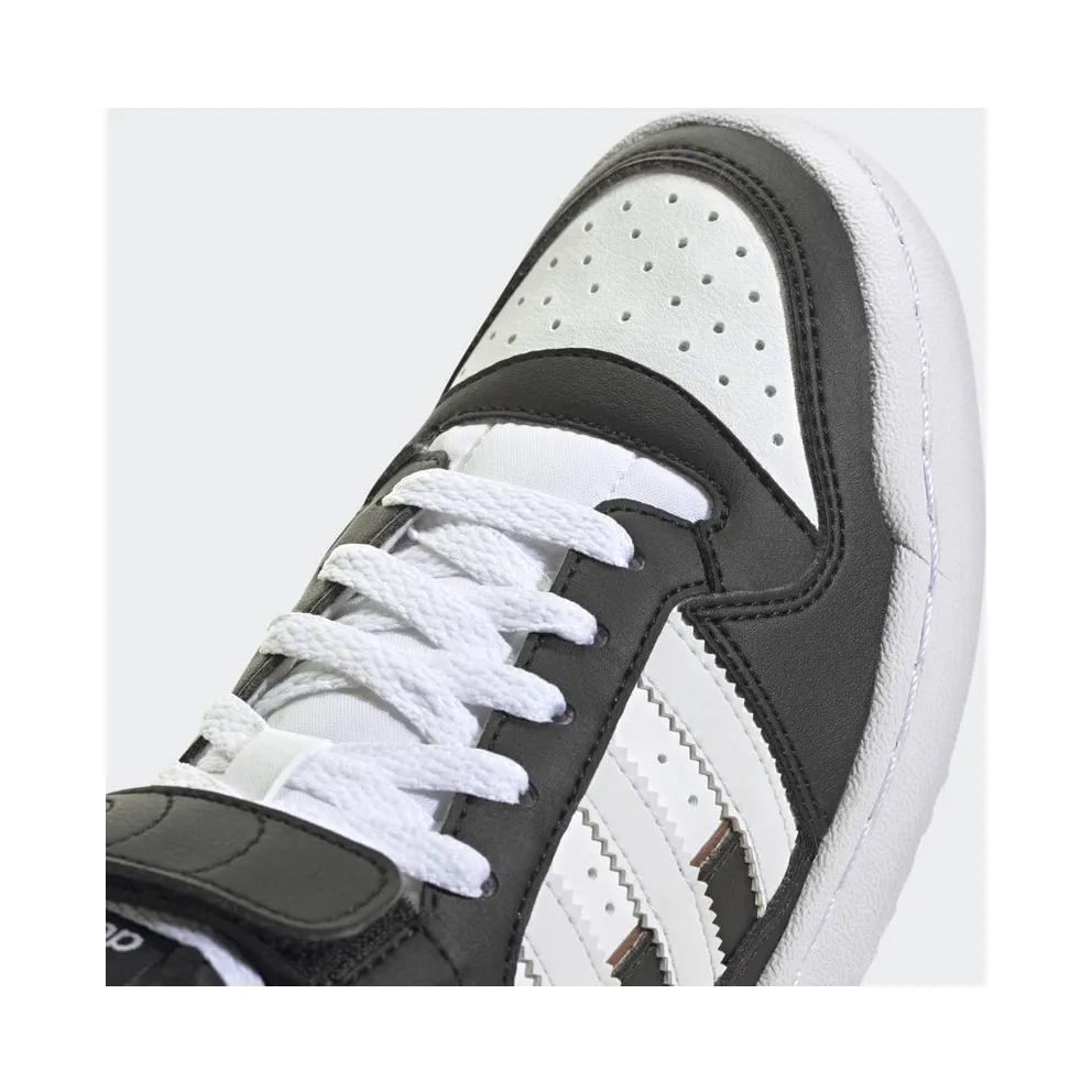 Adidas Forum Mid Core Black / Cloud White / Cloud White (HQ6845)