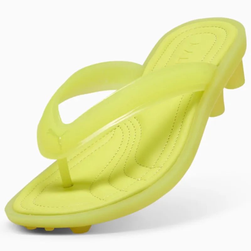 Puma Cat Cleat Sandals Fenty Lime Green (404775-01)