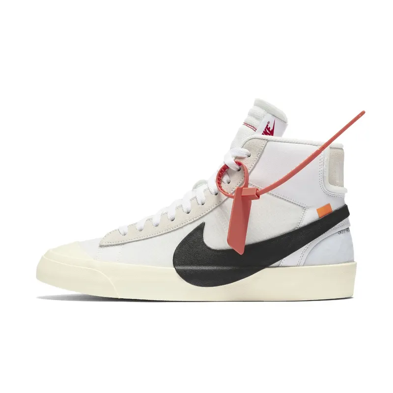 Nike Blazer Mid Off-White White/Black-Muslin (AA3832-100)