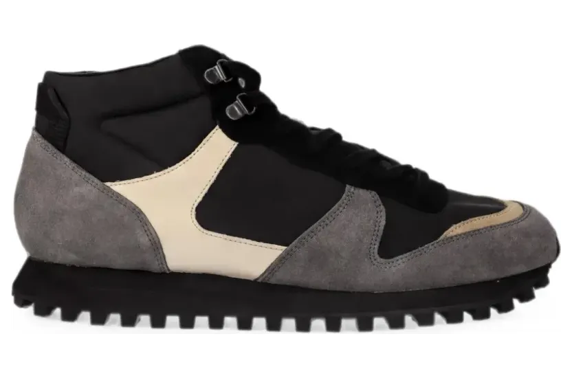 Novesta High-Top-Sneakers mit Kontrasteinsätzen – Schwarz (N279009982FUM615)