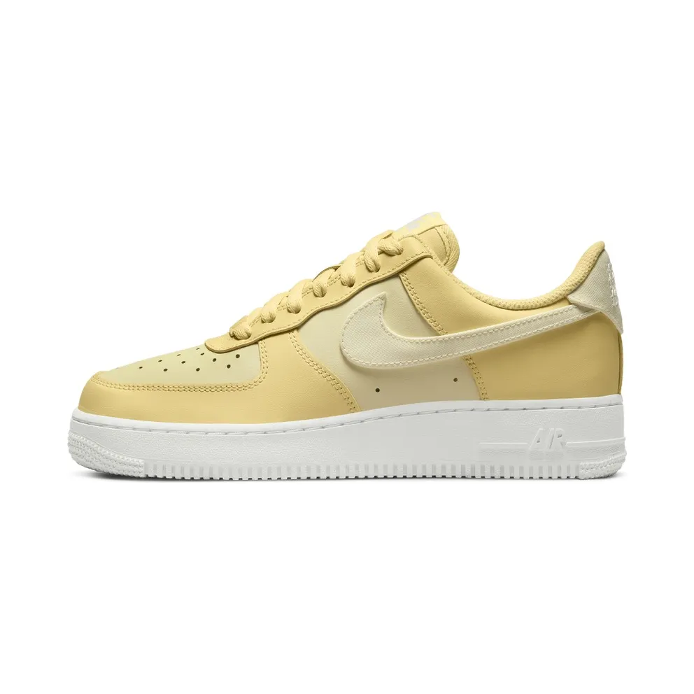 Nike Air Force 1 Cross Stitch Lemon Yellow “Lemon Drop / Summit White / Coconut Milk” (DJ9945-700)