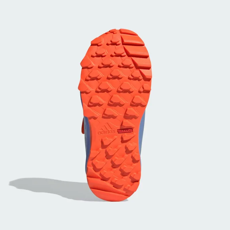 adidas Terrex Agravic BOA RAIN.RDY Trail Running Blue Dawn / Cloud White / Impact Orange (HQ3498)