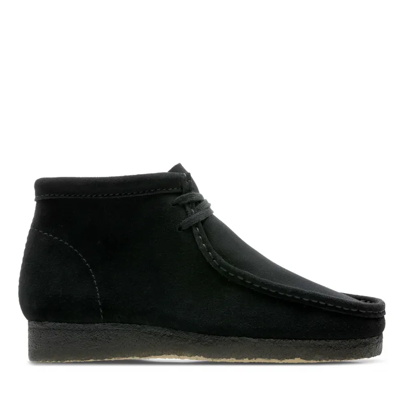 Clarks Originals Wallabee Boot Black Suede (26155517)