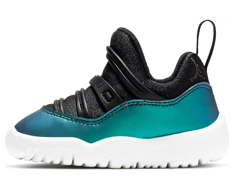 Jordan 11 Retro Little Flex TD ‘Black Iridescent’ Black/Anthracite/Multi/Color (BQ7102-009)