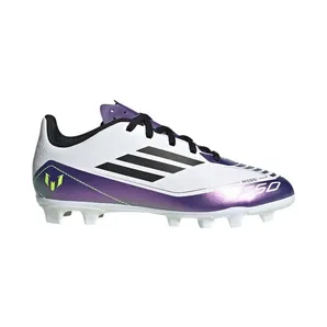 adidas F50 Club Multi-Ground Messi Cloud White Core Black Purple (IE9088)