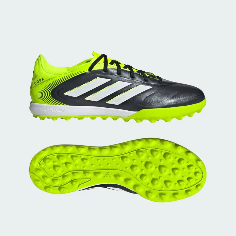 adidas Copa Pure 3 League TF Core Black Cloud White Lucid Lemon (JR2852)