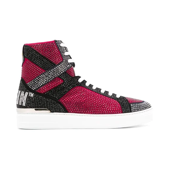 Philipp Plein ‘Money Beast’ mit Strass “Yellow” (F19SMSC2225PLE075N)