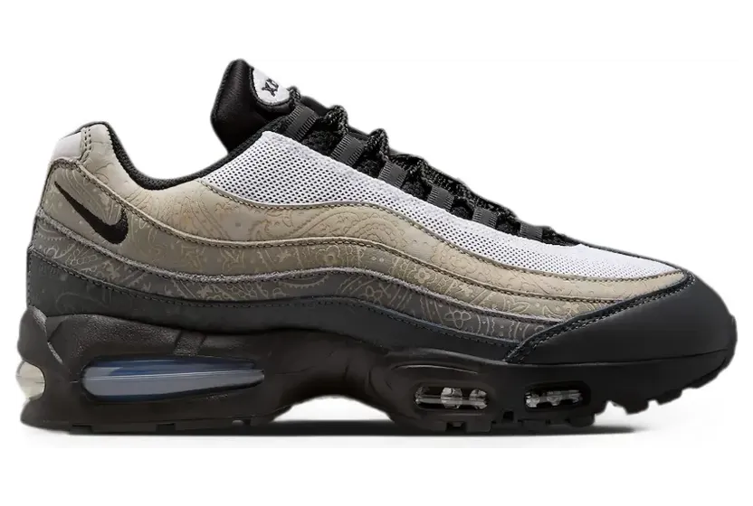 Nike Air Max 95 Big Bubble leren sneakers – Black (IR0802)