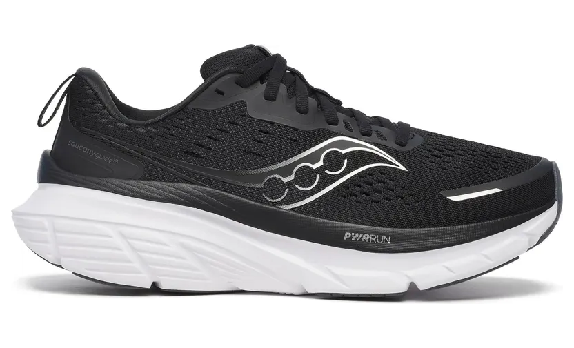 SAUCONY Guide 18 Wide “Black / White” (S10999-100)