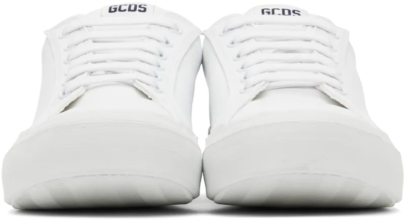 GCDS White Eco Bucket (SS22M460020)
