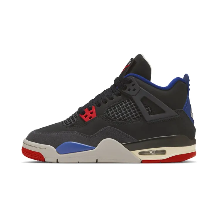 Jordan Air Jordan 4 “Black / Deep Royal Blue / Dark Smoke Grey / Fire Red” (IB4171-003)