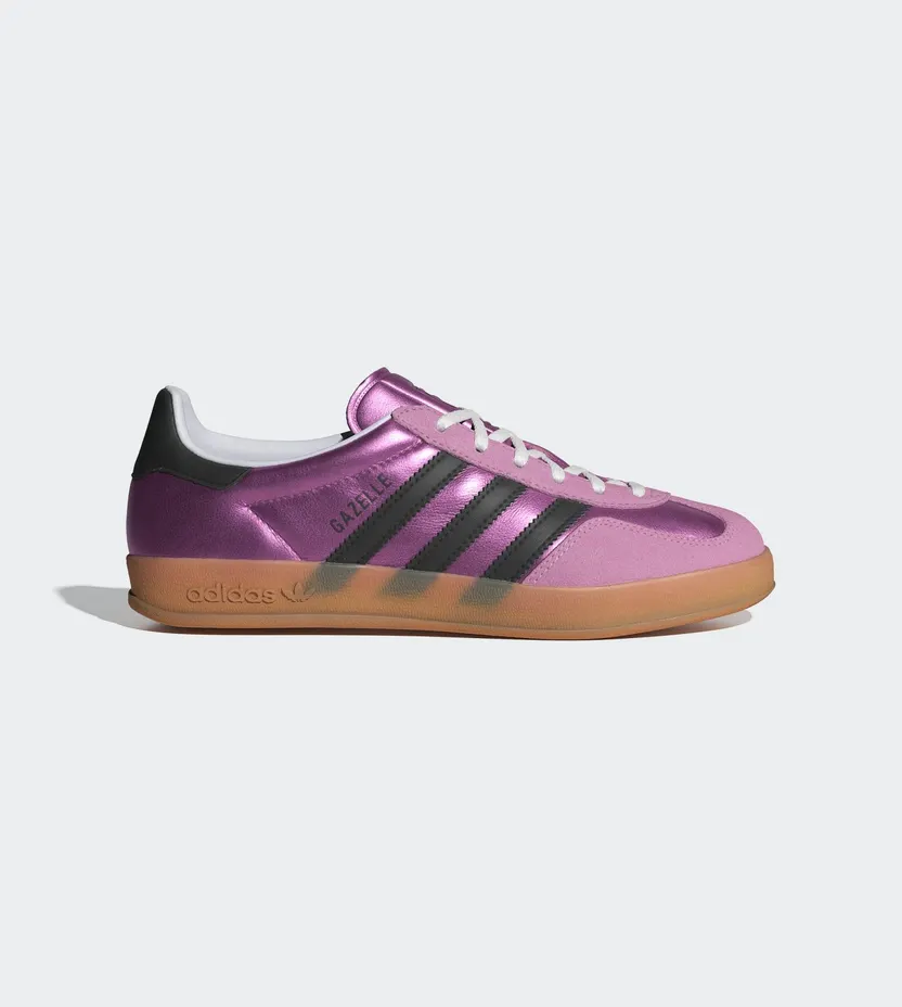 Adidas Gazelle Indoor Sneakers Bliss Lilac / Core Black / Purple (JS1406)