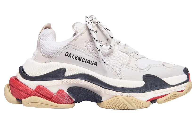 Balenciaga Triple S White Red (W)