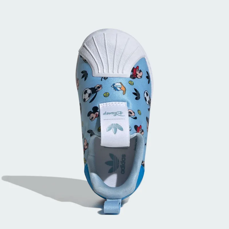 adidas Superstar 360 Disney Mickey Clear Sky Cloud White Bright Blue (IF3551)