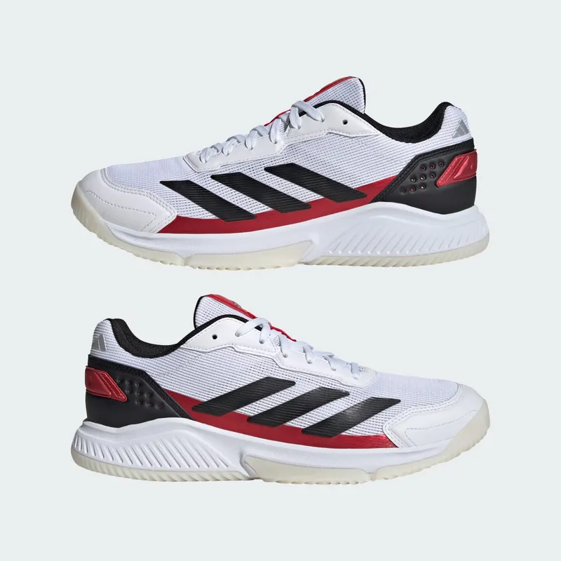 Adidas Courtquick Padel Cloud White / Core Black / Lucid Red (IE3925)
