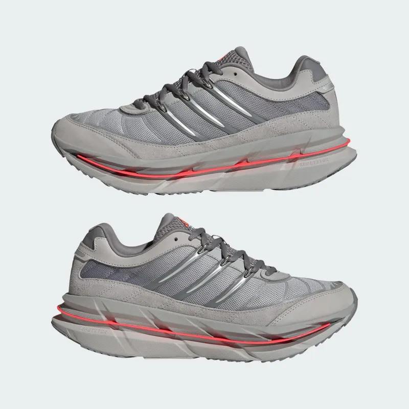 Adidas Adistar HRMY Grey Two / Silver Metallic / Solar Red (JQ8744)