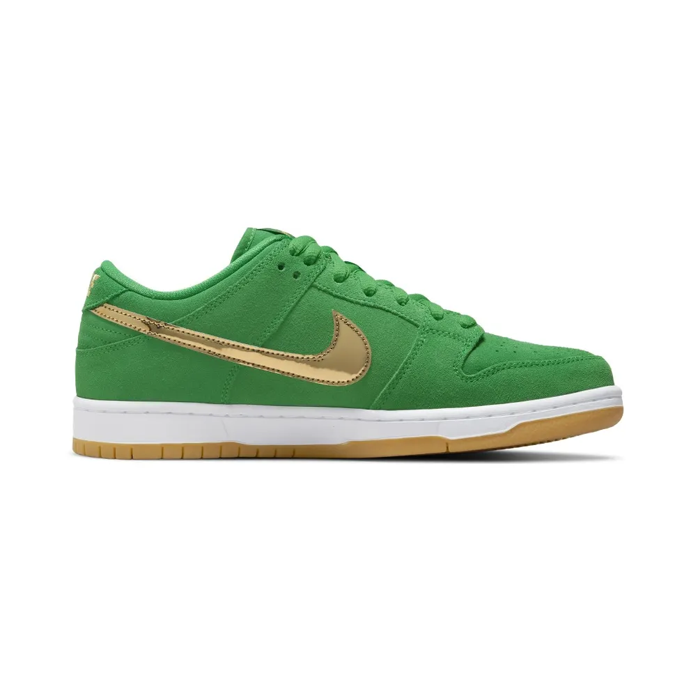 Nike SB Dunk Low Pro St. Patricks Day – “Green / White / Black / Gold” (BQ6817-303)