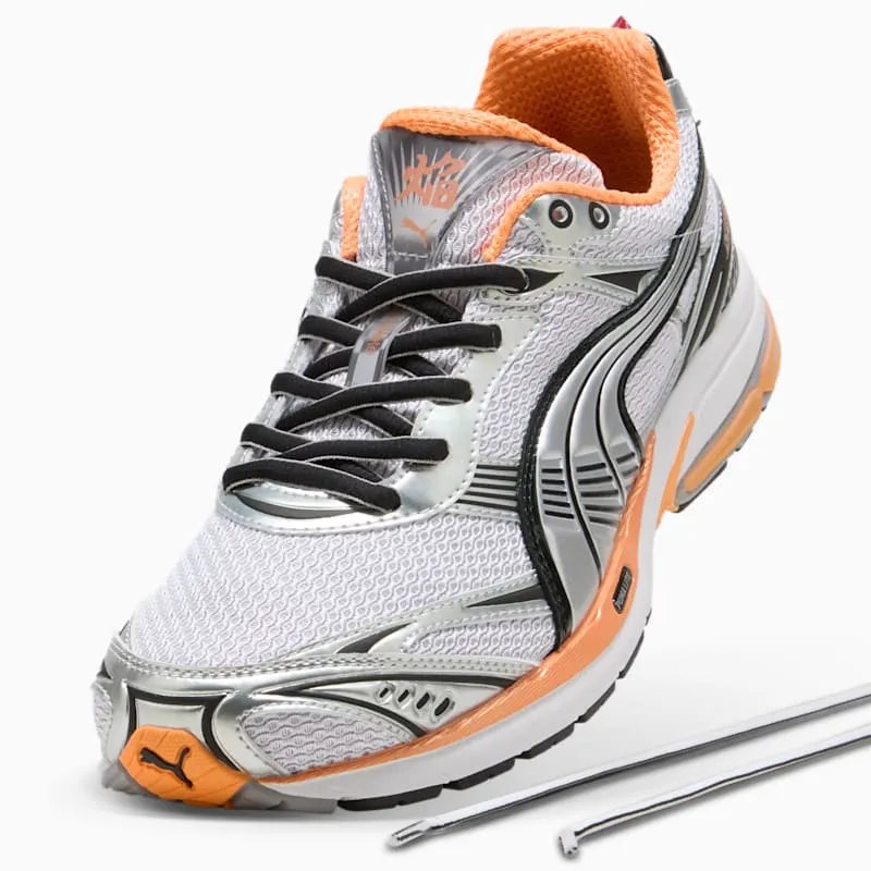Puma Homura OG+ “Matte Silver Heat Fire” (409125-04)