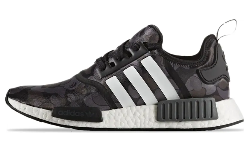 Adidas x Bape NMD R1 Black Camo (BA7325)