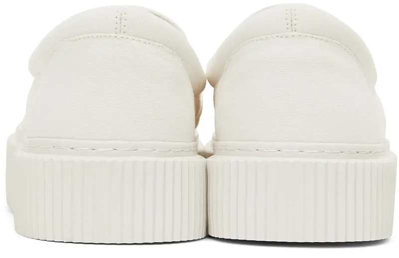 Undercoverism White Barbed Wire Slip-On (UI2A4F01-2)